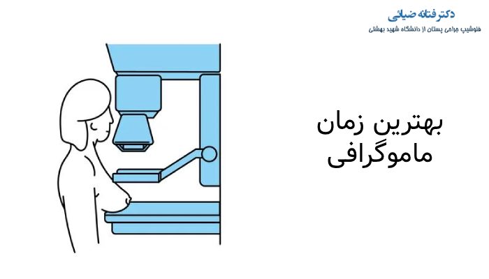 بهترین زمان ماموگرافی چه زمانی است؟