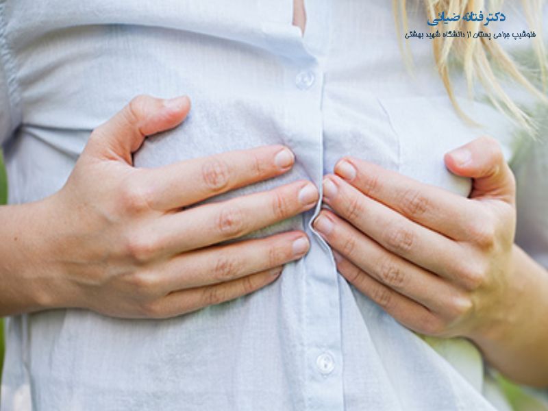 ترشح خونی از نوک سینه